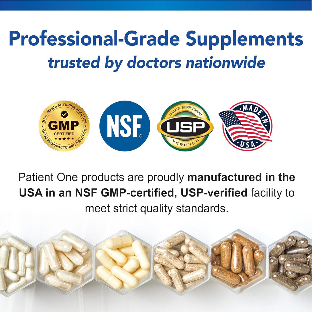 Patient One GI-One - Digestive Enzymes & Probiotics - 180 Capsules