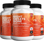 Night Sweats Gone - Alivio para la menopausia con probióticos, 90 cápsulas