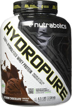 Nutrabolics Hydropure - Proteína de Suero Hidrolizada, 4.5 lbs (2.04 kg)