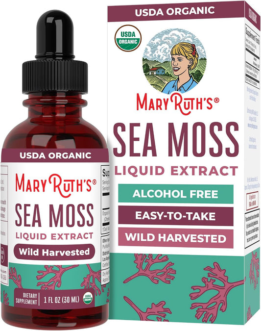 MARYRUTH'S Organic Irish Sea Moss Liquid Drops - 30 ml