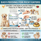 Cranberry D-Mannose para Perros – Apoyo para el Tracto Urinario y la Salud de la Vejiga – Con Arándano, D-Mannosa y Vitamina C – 150 Comprimidos Masticables