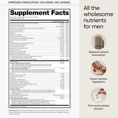 Multivitamínico para Hombres meOrigin | – Huesos fuertes: La vitamina D contribuye a la absorción y utilización – Image 5