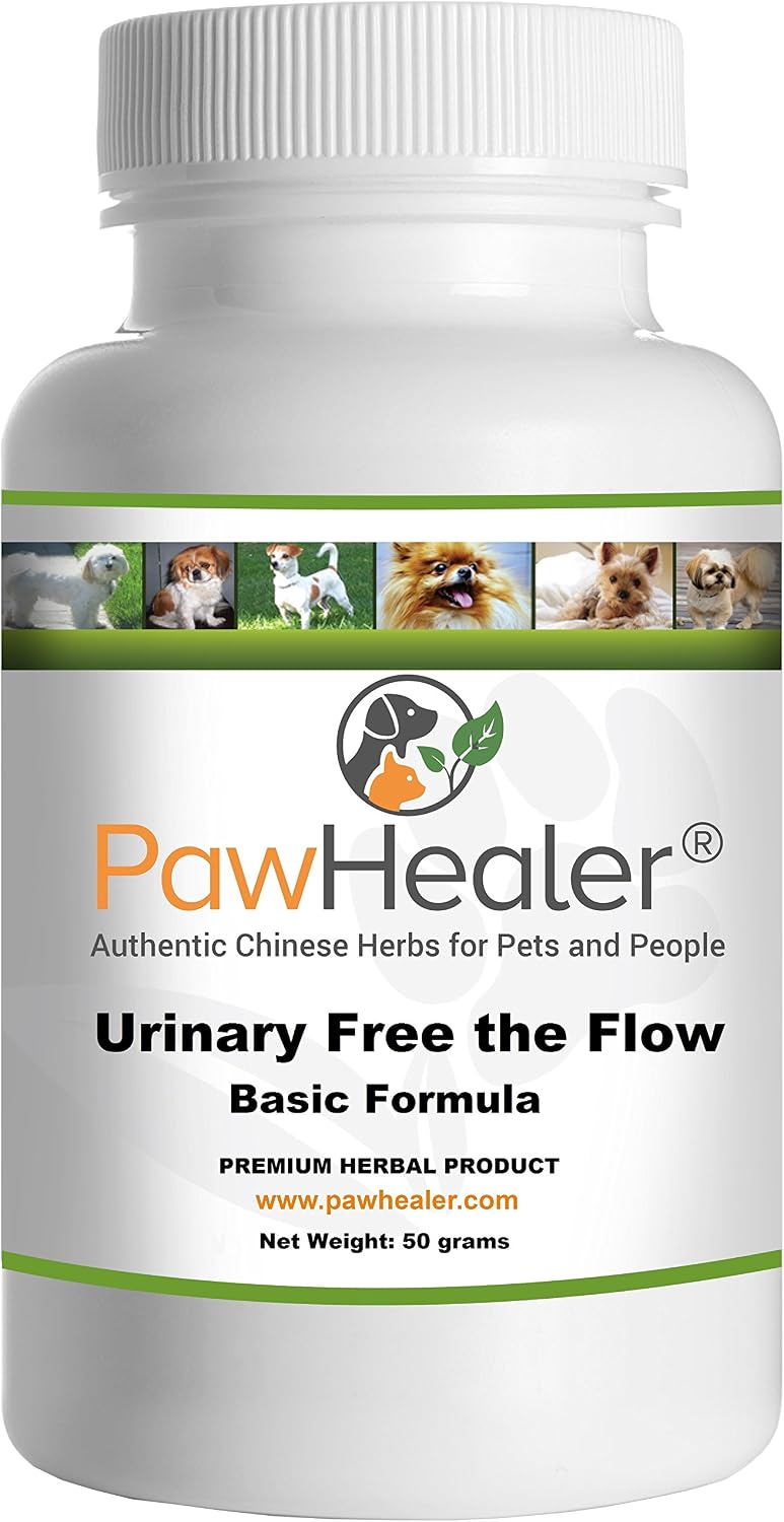 Urinary Free The Flow-Basic - Polvo Herbal para la Prevención de Cálculos Vesicales en Perros - 50g