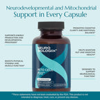 Neurobiologix Mito Cell PQQ Energía y Concentración - 60 Cápsulas