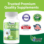 WFS Plus Fertility - Suplemento de Fertilidad para Mujeres con D-Chiro Inositol y DHA (90 Cápsulas)