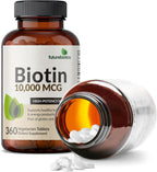 Futurebiotics Biotina 10.000 mcg – 360 Comprimidos Veganos