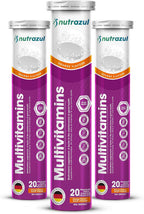 nutrazul Multivitamínico Efervescente - 60 Comprimidos Sabor Naranja
