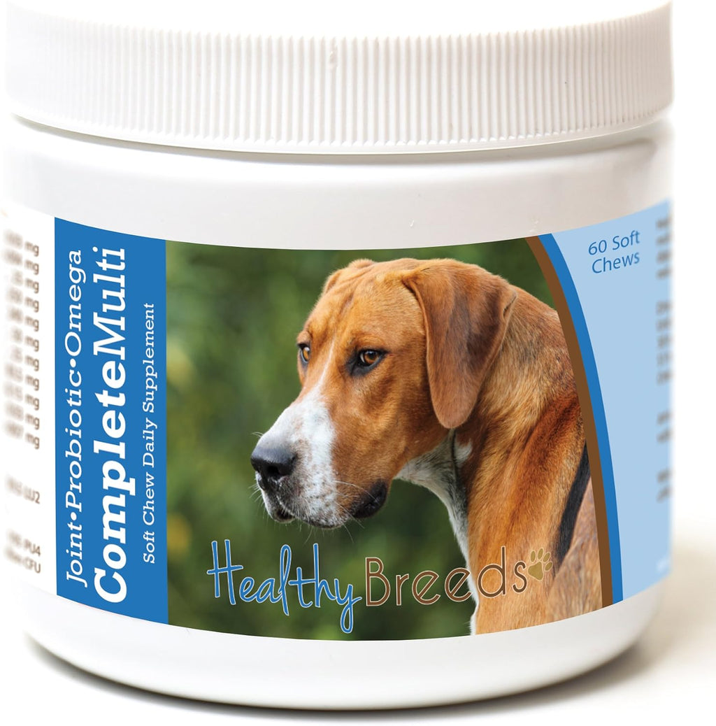 Healthy Breeds English Foxhound All in One Multivitamínico Masticable Blando - 60 uds