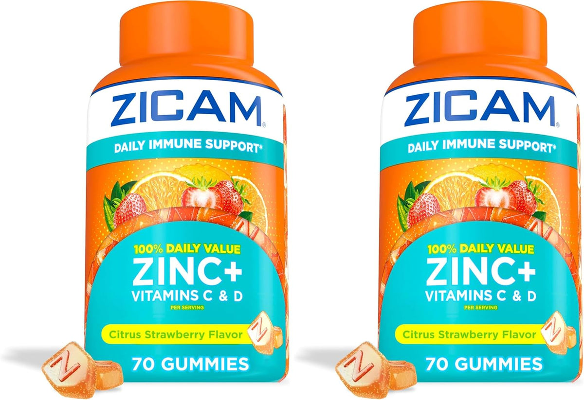 Zicam Gominolas de Apoyo Inmunitario Diario, – Zinc: mineral esencial que contribuye al funcionamiento normal del – Image 9
