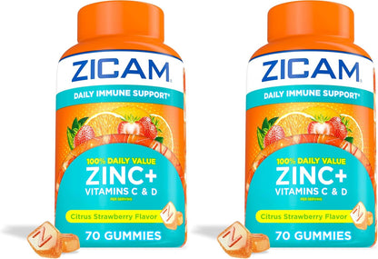 Zicam Gominolas de Apoyo Inmunitario Diario, – Zinc: mineral esencial que contribuye al funcionamiento normal del – Image 9