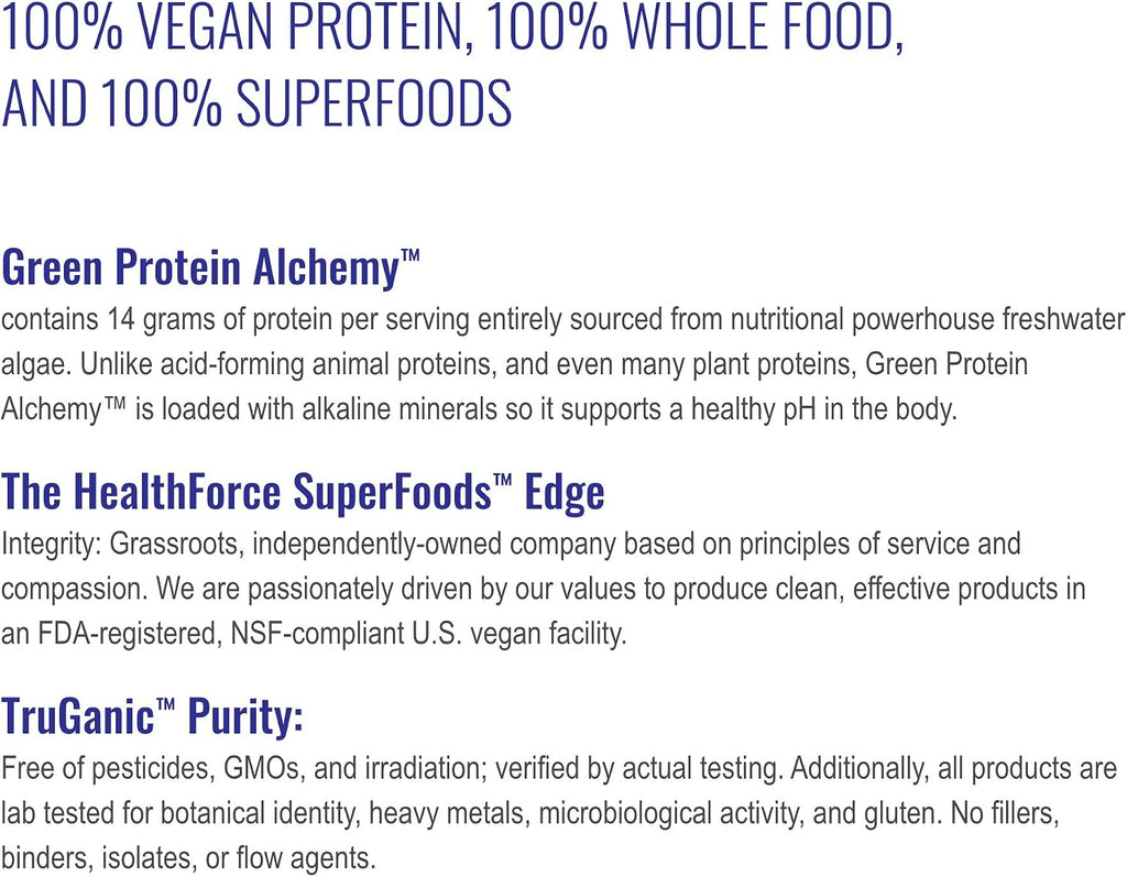 Green Protein Alchemy - 500 g en polvo