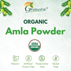 Grenera Organic Amla Powder - Polvo de Grosella India Orgánico USDA - 1 kg