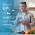 Garden of Life Vitamin Code RAW ONE Multivitamínico Diario para Hombres con Alimentos Integrales y Probióticos, 75 Cápsulas