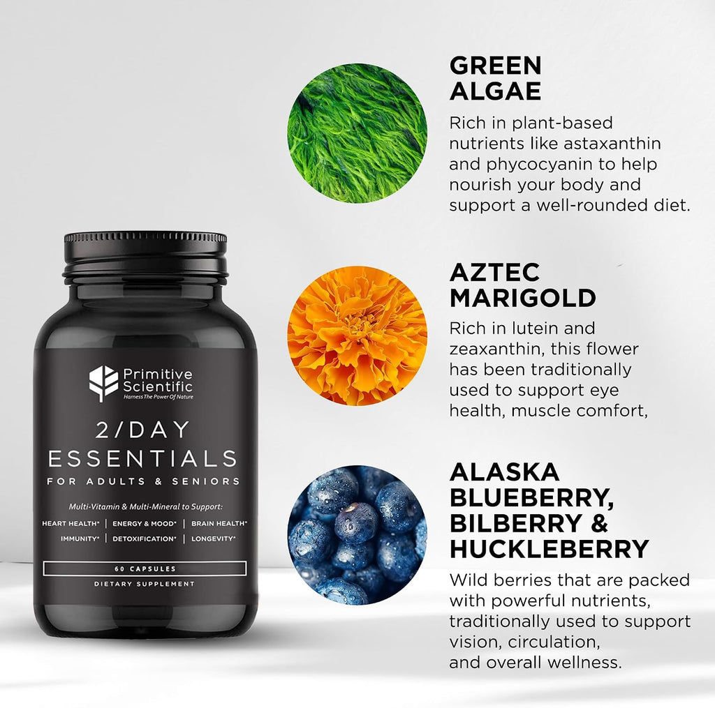 Primitive Scientific Multivitamínico Diario Completo - 60 Cápsulas