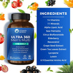 Vitamin World Ultra 360 Multivitamínico para Hombres One Daily, 90 Comprimidos