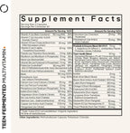 Codeage Multivitamínico para Adolescentes – Fórmula de Alimentos Integrales con Omega-3 y Vitaminas A a K - 60 Cápsulas