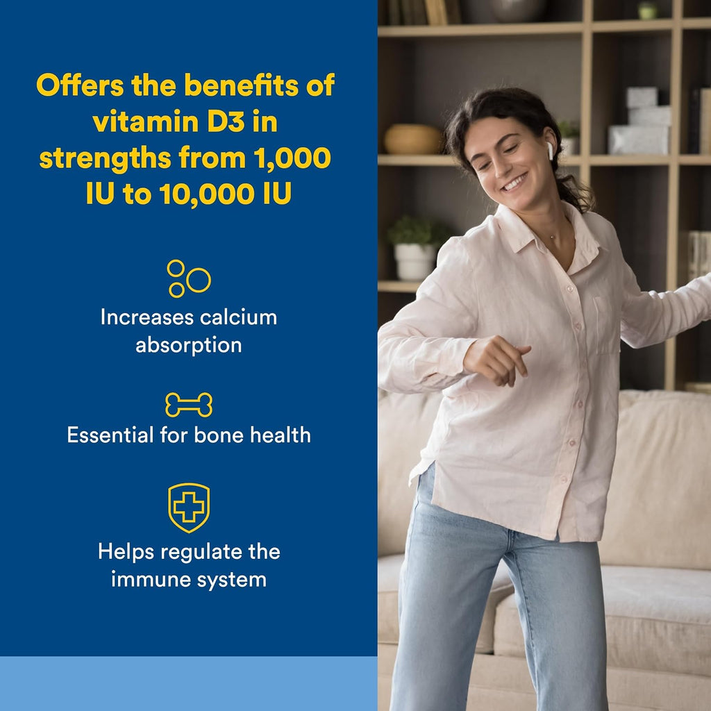 Natural Factors Vitamina D3 5000 UI, 120 Cápsulas Blandas