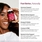 Ladywell Daily Hormone Balance Cápsulas - Apoyo Hormonal Natural para Mujeres