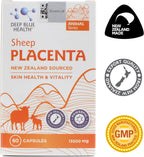 New Zealand Sheep Placenta with Grape Seed Extract and Vitamin E - 13500mg x 60 Softgels