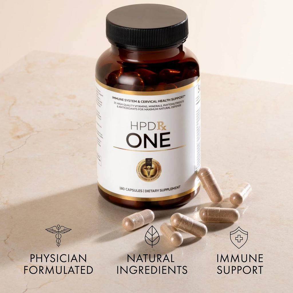 HPD Rx ONE Immunity Boost Multivitamínico | Apoyo Inmunitario Avanzado | 360 Cápsulas (Pack de 2)