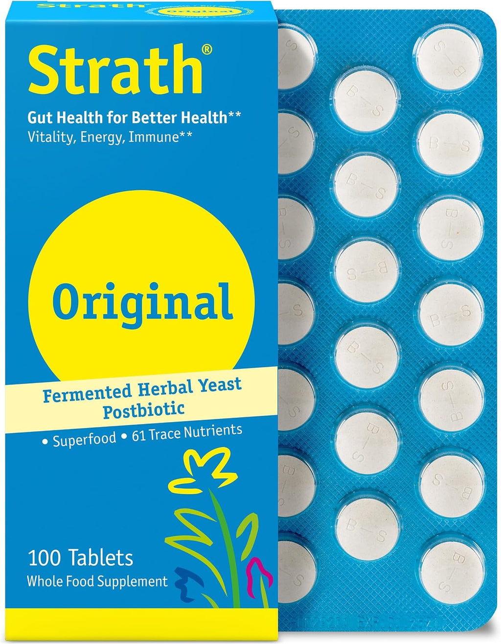 Bio-Strath Tabletas - 100 Comprimidos
