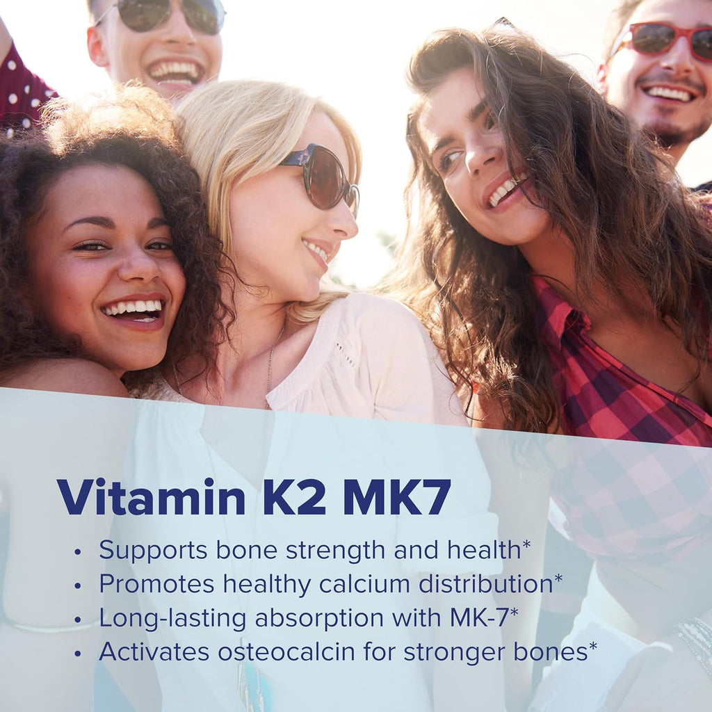 Superior Source Vitamina K2 MK-7 (Menaquinona-7) 100 mcg - 60 Comprimidos Sublinguales