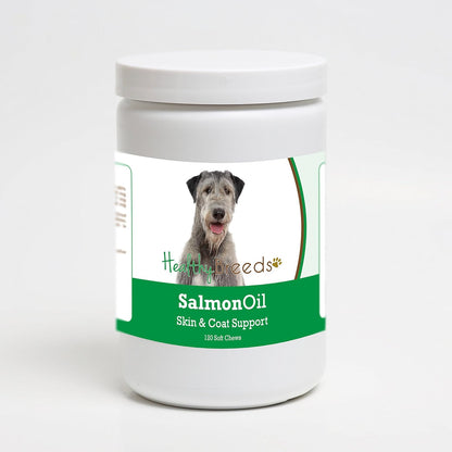 Healthy Breeds Golosinas Blandas de Aceite de Salmón para Perros Irish Wolfhound, 120 Unidades – Image 1