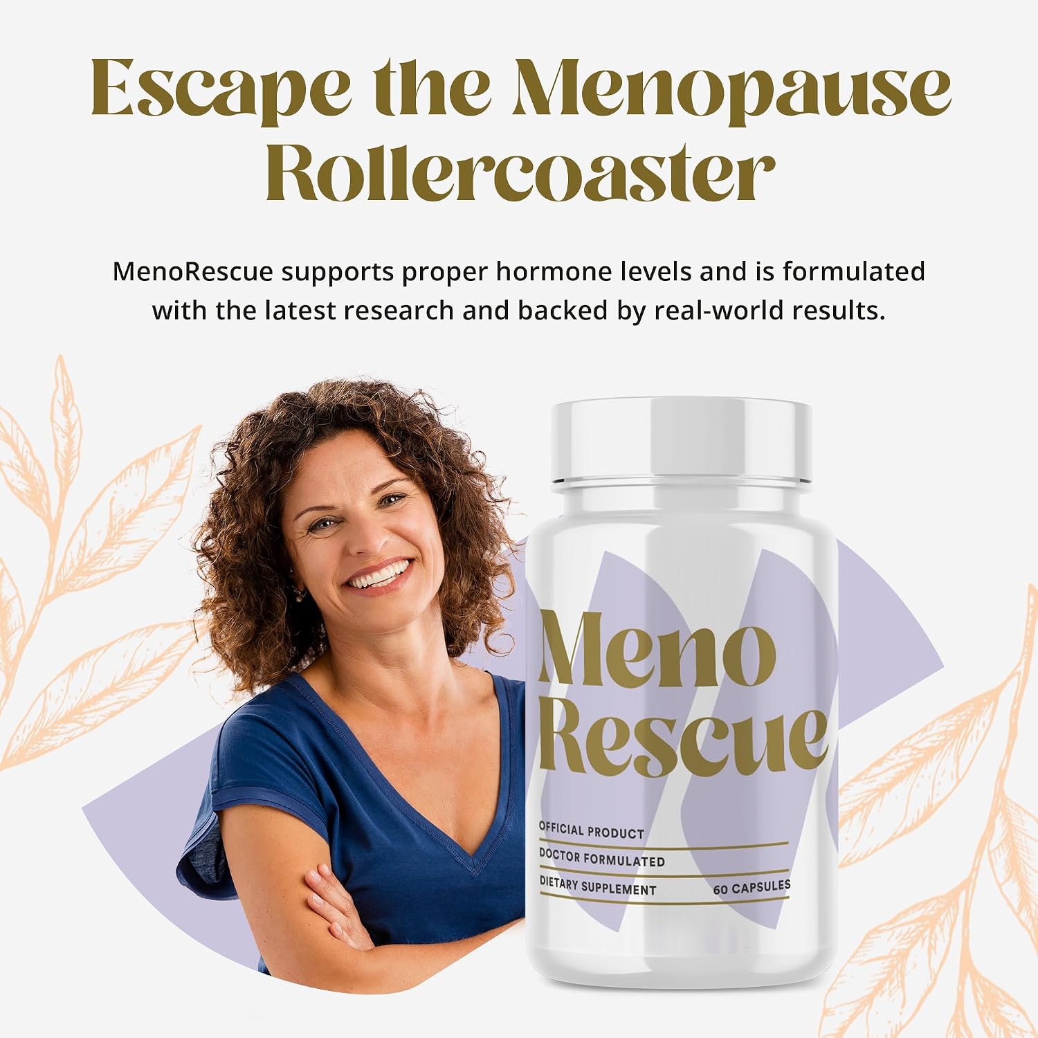 MenoRescue Complemento para la Menopausia - Alivio Completo