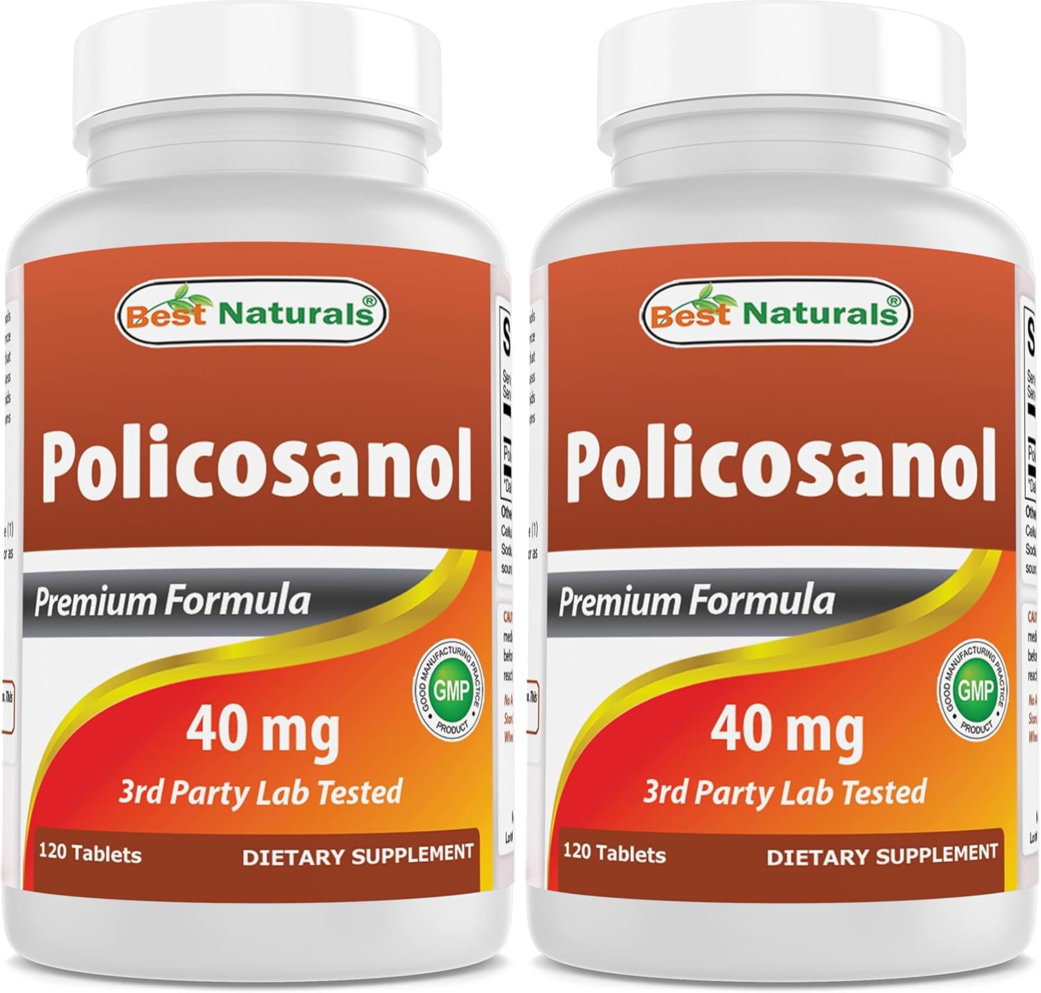 Best Naturals Policosanol 40mg, 120 comprimidos - Apoyo cardiovascular*