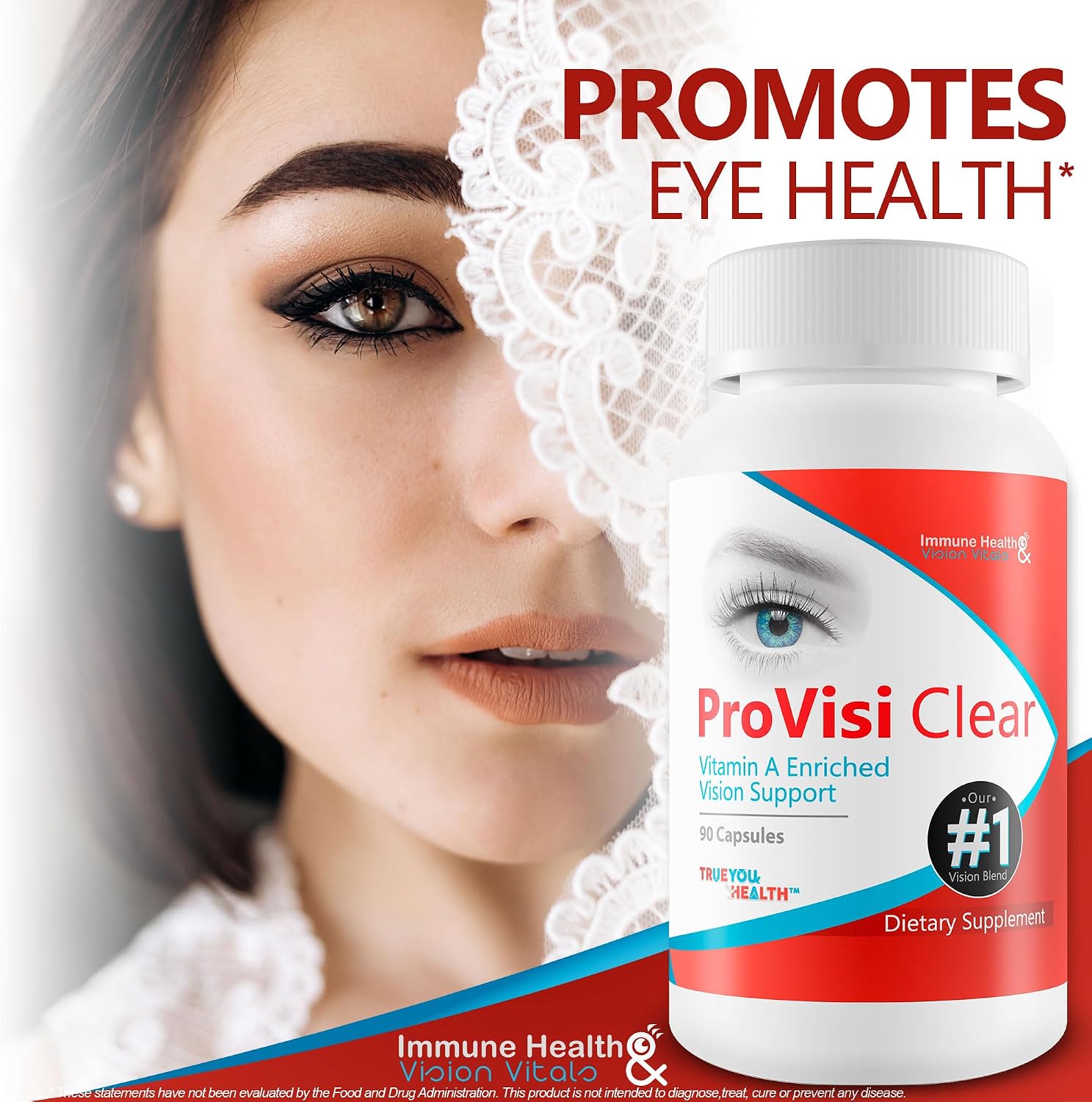 Pro VisiClear for Eyes - Suplemento de Vitamina A para la Vista