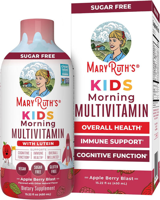 MaryRuth's Multivitamínico Líquido para Niños - Sabor Manzana Baya - 450 ml