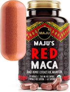 Maju Superfoods Maca Orgánica 4-en-1 en Cápsulas - 120 cápsulas