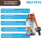Natural UTI Support para Perros y Gatos - Suplemento para la Salud Urinaria
