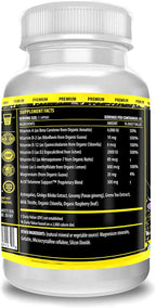 ACTIF Telomere Mega Support - 60 Cápsulas, Apoyo Telomérico con 10+ Factores