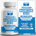 Life Strength Potasio y Magnesio 1000mg - 90 Cápsulas