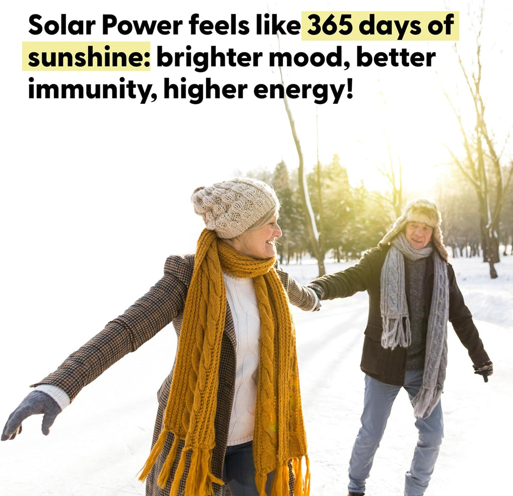 Lively Vitamin Co. Solar Power Vitamina D3 5000 UI con K2 MK-7 MenaQ7, 180 cápsulas