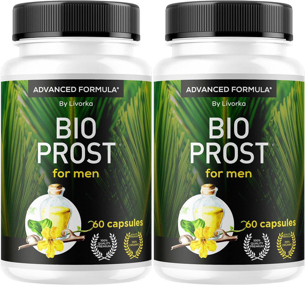 BioProst Para Hombres – Pack de 2 (240 Cápsulas) – Suplemento en Cápsulas