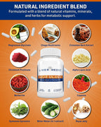 Liver Medic Blood Sugar Complex - 120 Cápsulas