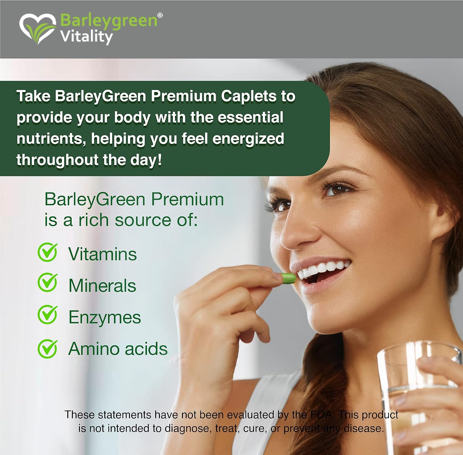 Dr. Hagiwara's Premium Caplets Suplemento Vegetal con Algas y Arroz Integral - 280 Comprimidos