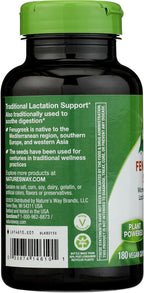 Nature's Way Fenugreek Seed, 180 Cápsulas