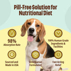 Licks Multi-Vitamin - Daily Nutritional Support for Puppies, Adults, and Seniors - Canine Multivitamin with Calcium, Vitamins A, D, E, and B12 - Pill-Free Gel Packets - 30 Packets
