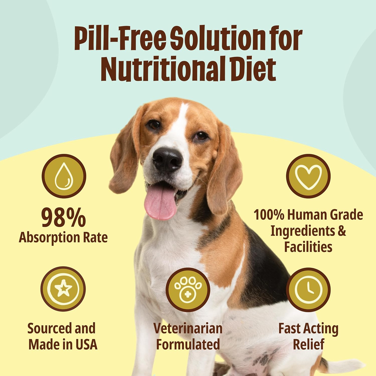 Licks Multi-Vitamin - Daily Nutritional Support for Puppies, Adults, and Seniors - Canine Multivitamin with Calcium, Vitamins A, D, E, and B12 - Pill-Free Gel Packets - 30 Packets