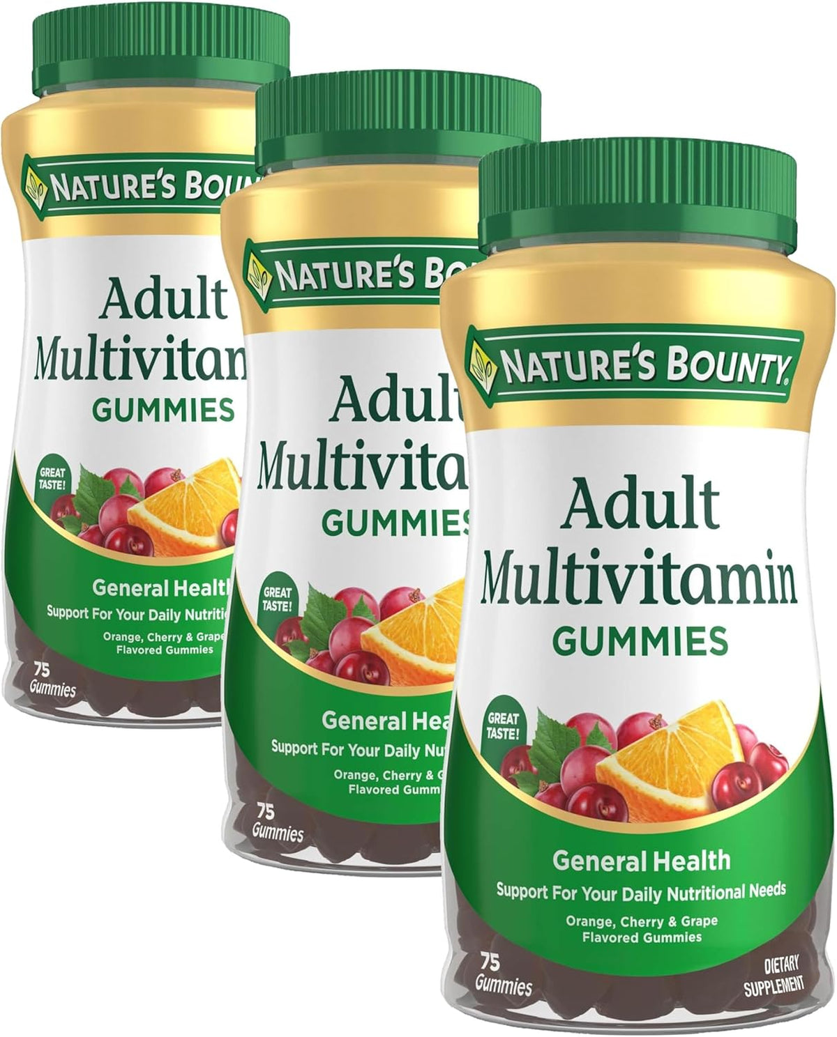 Nature's Bounty Gomitas Multivitamínicas – Ácido fólico (B9): Es importante para el crecimiento de los tejidos – Image 7
