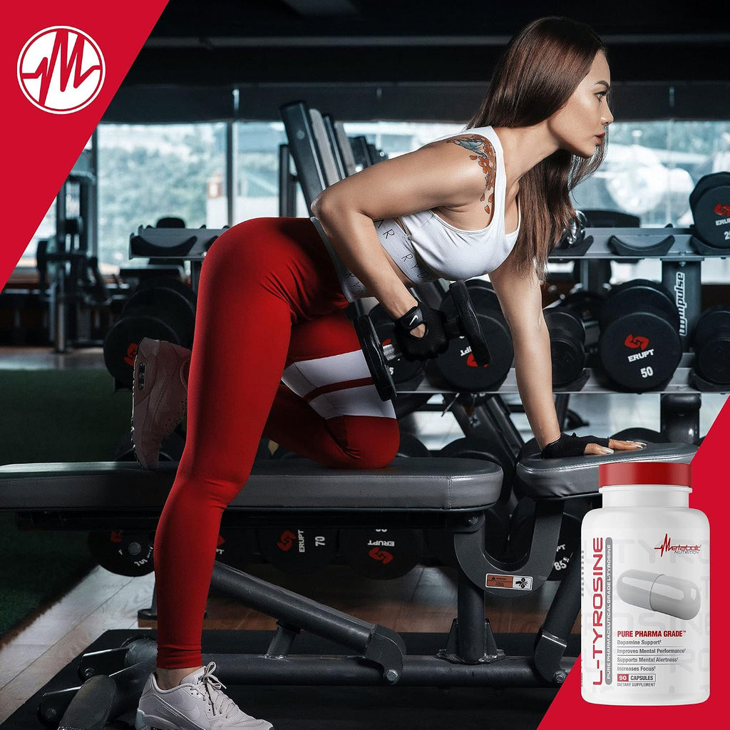 L-Tirosina 500mg, 90 Cápsulas – Metabolic Nutrition