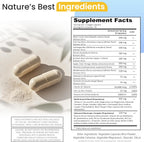 Siraj 18-en-1 Multivitamínico Superfood - Irish Sea Moss, Aceite de Semilla Negra, Shilajit, Ashwagandha - 60 Cápsulas