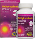 Natural Factors Vitamina B12 Metilcobalamina 1000 mcg Comprimidos de Disolución Rápida