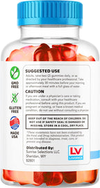 BioZenetics Gominolas de Vinagre de Manzana (ACV) 1050mg, Complemento Alimenticio Natural, 60 Gominolas para 1 Mes