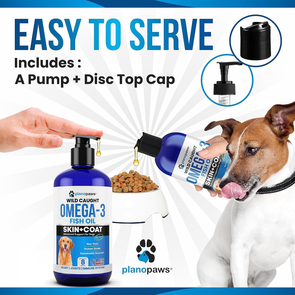 Aceite de Pescado Omega 3 para Perros - planopaws