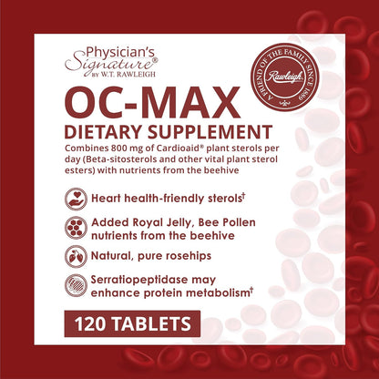 Rawleigh OC-MAX Salud Cardiaca – Esteroles Vegetales 800 mg + Antioxidantes | 120 Comprimidos – Image 7