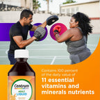 Centrum Líquido Multivitamínico para Adultos, con Vitaminas B y Antioxidantes, Sabor Cítrico - 236 ml